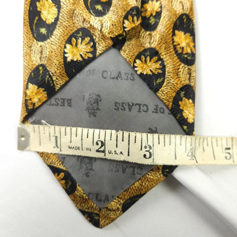 Robert Talbott Best of Class Silk Tie‎ Set of 2 Made USA Italy Print